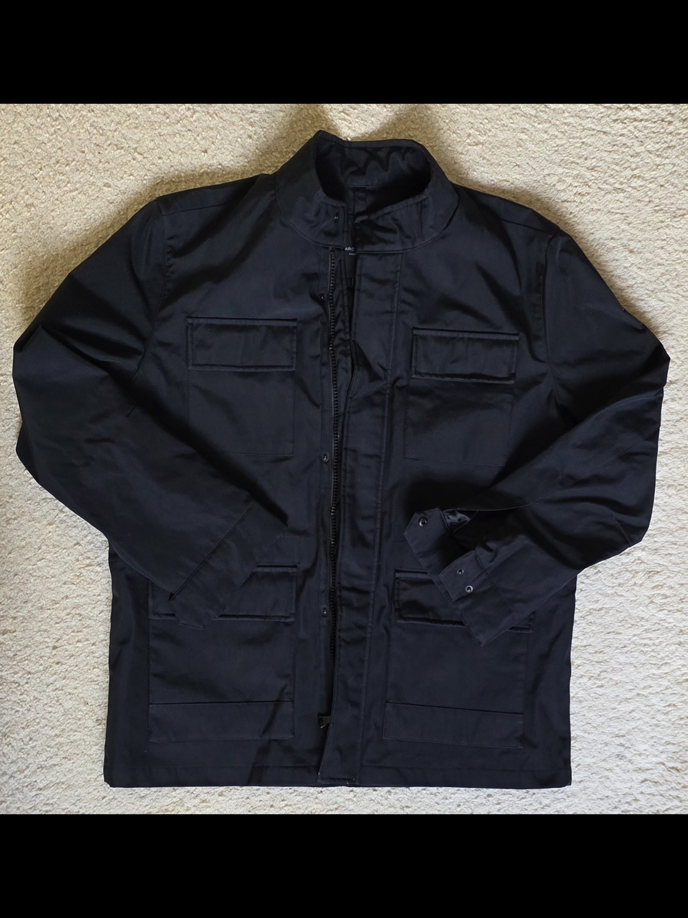 Marc New York Black Tactical Field Jacket M65